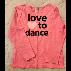 5T Carter’s pink girl’s t-shirt.